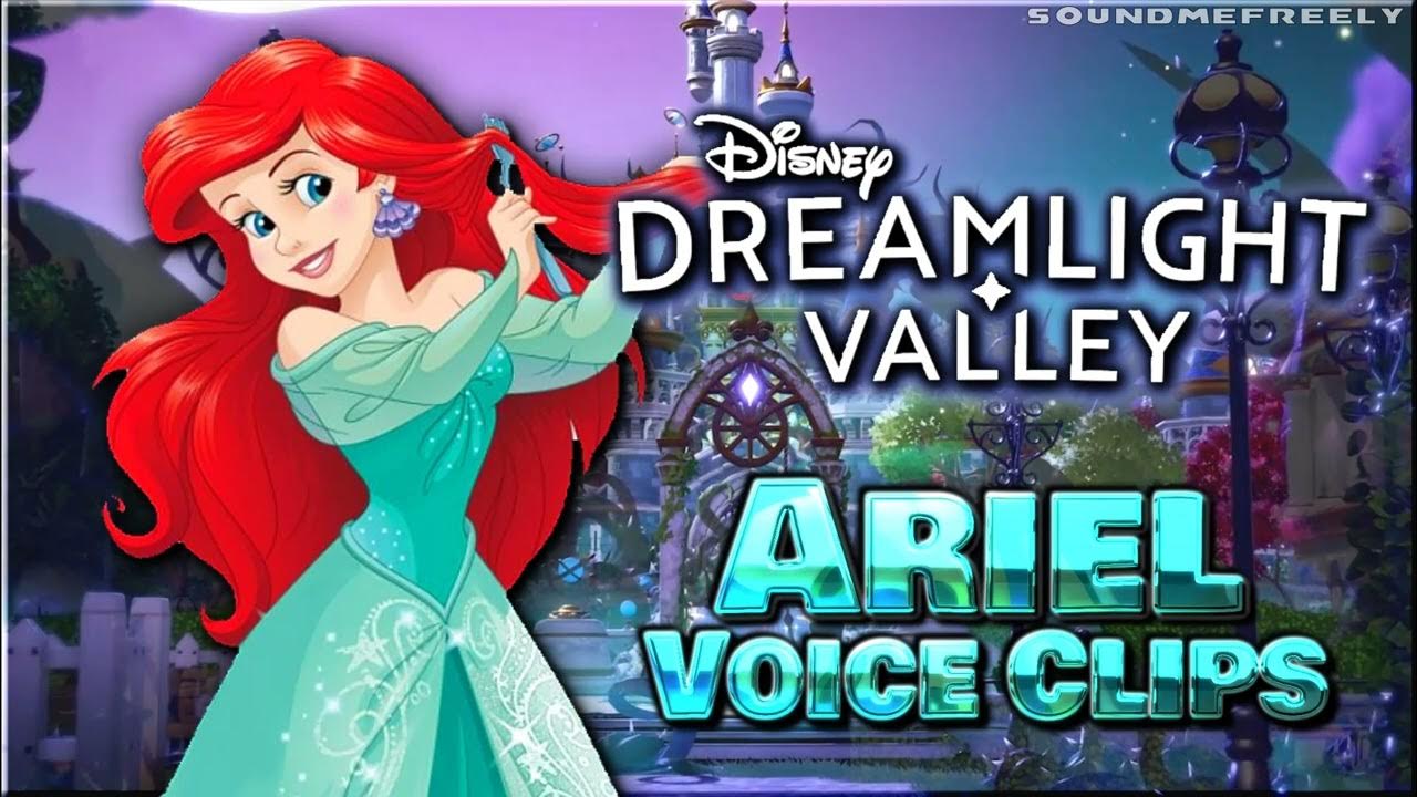 All Ariel Voice Clips • Disney Dreamlight Valley • All Voice Lines