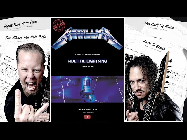 RIDE THE LIGHTNING (Songbook TAB) class=
