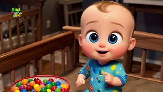 Johny Johny Yes Papa Song | Learning Colors with Gumballs | kids song 3D Animation