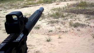 Suppressed 458 Socom 10.5 Inch Barrel