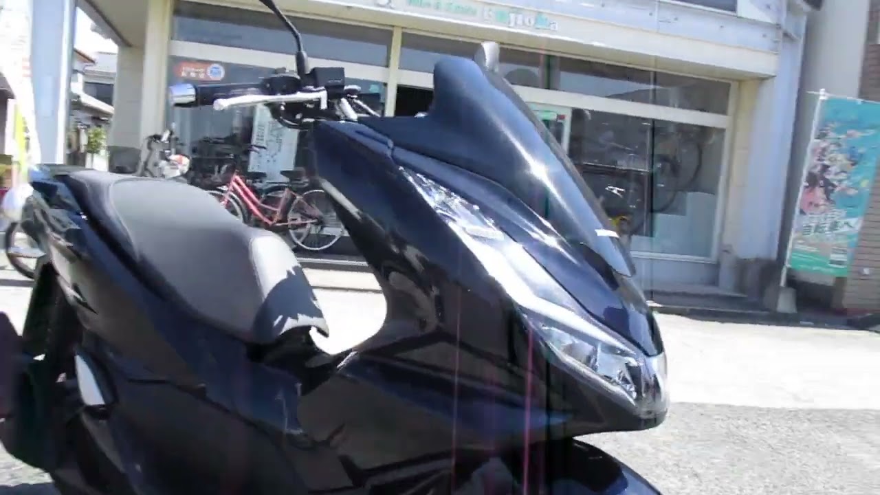 HONDA PCX BLACK (JK05) 4426KM 2021MODEL ONE OWNER - YouTube