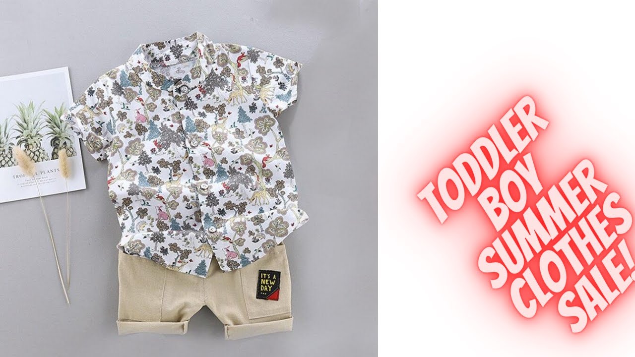 Toddler boy summer fashion clothes Reviews - YouTube
