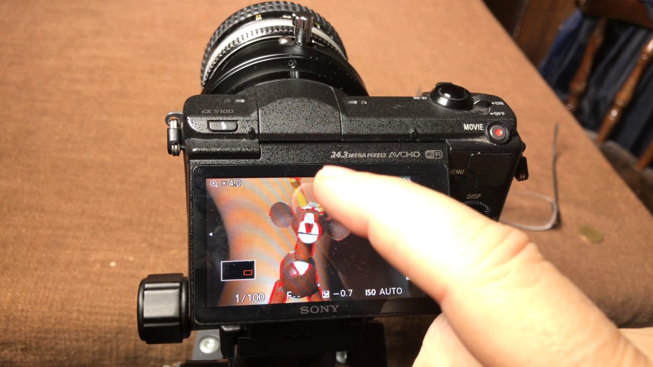 Explaining Tilting With Kipon Tilt Adapter Nikon Sony On Sony A5100 Youtube