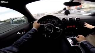 1 MIN OF Crazy Audi TT Driver In Traffic