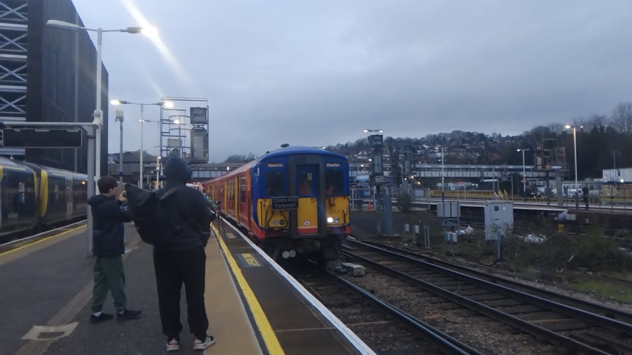 *FAREWELL 455s" 455 Farewell tour at Guilford Railway station 21/12/25