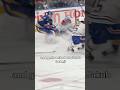 Rasmus Dahlin gets a shot on Jakub Dobeš as Alex Newhook backchecks and defends against Josh Norris