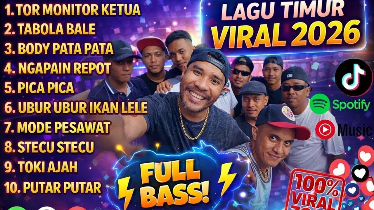 LAGU TIMUR TOR MONITOR KETUA 2026 VIRAL TIKTOK FULL ALBUM NO IKLAN !!