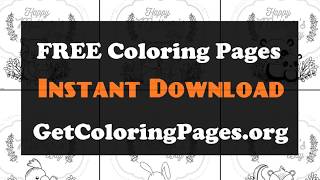 Mothers day coloring page