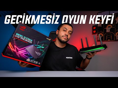 İNTERNETİ HIZLANDIRAN CANAVAR!!! - Asus ROG Strix GS-AX3000 Gaming Router