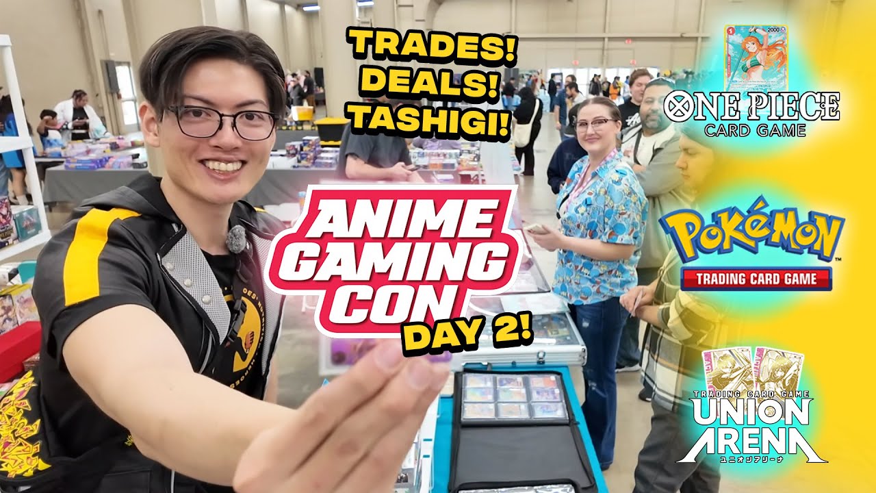 Anime Gaming Expo HAD ONE OF MY FAVORITE CARDS! (Vendor POV/One Piece/Pokemon/Union Arena)