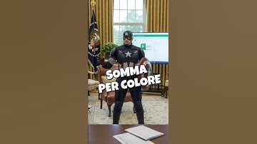 Impara a sommare i dati in base al colore delle celle con Excel 365 @planetexcel