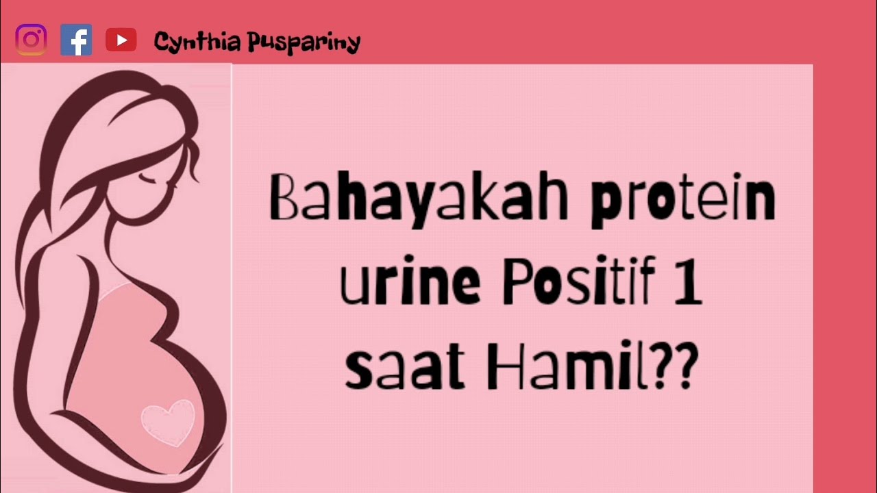 Bahayakah protein urine Positif 1 saat hamil??