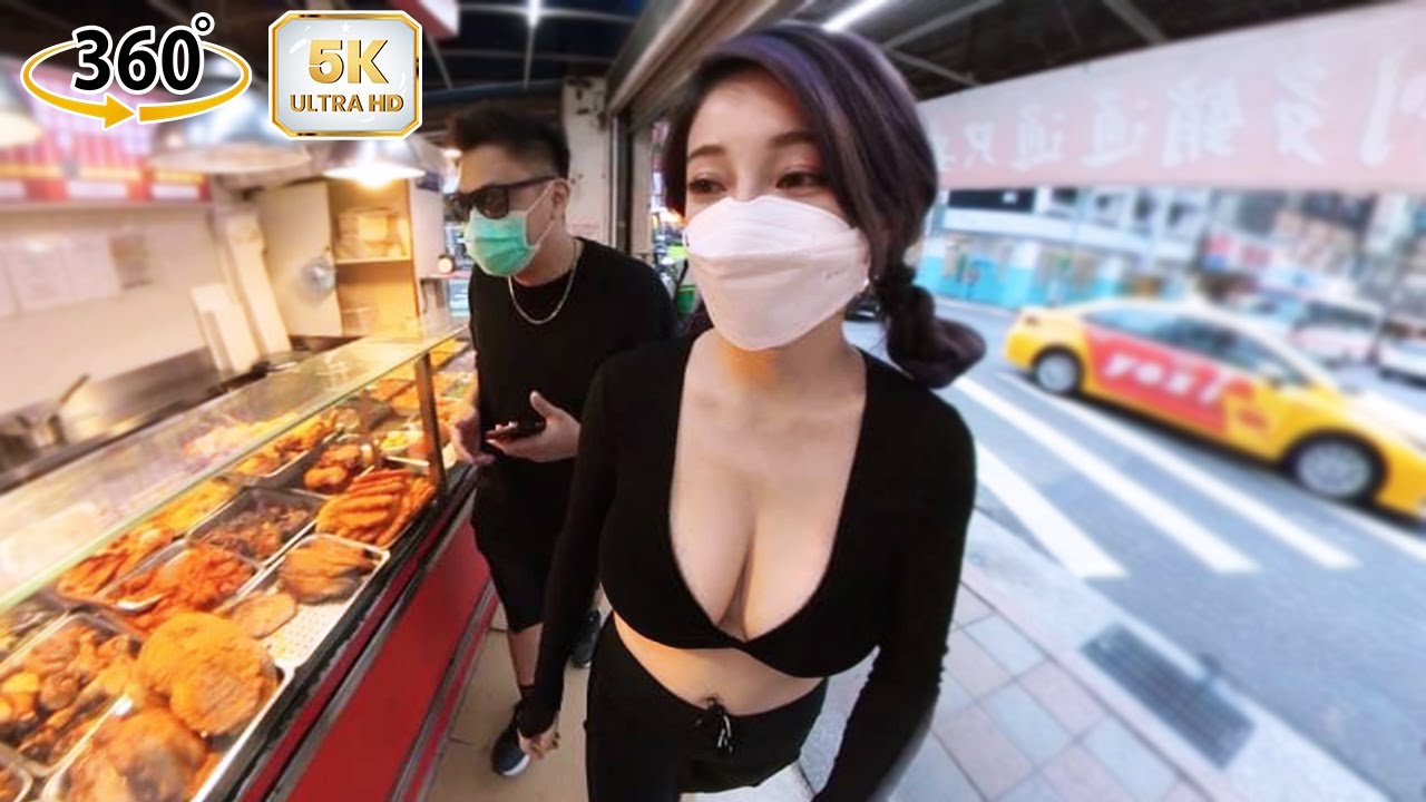 (5K)360環景拍攝請自行滑動畫面｜台北市50元便當｜VR360｜$50 cheap boxed meal｜대만 저가 도시락｜makanan kotak murah taiwan｜