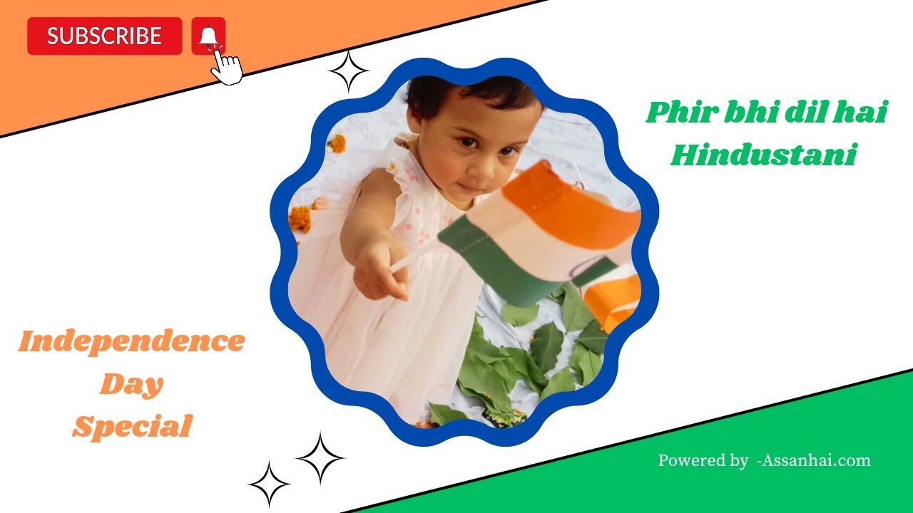 Phir bhi dil hai Hindustani song #independencedayspecial #india #song #jatinlalit #uditnarayan