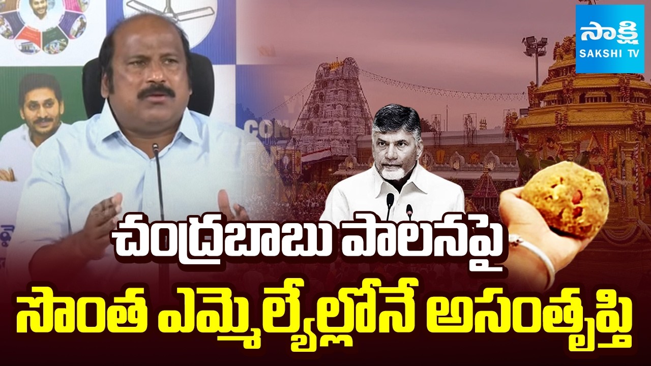 TJR Sudhakar Babu About Chandrababu 2 Years Ruling | TDP MLAs | TTD Laddu Prasadam | Sakshi TV