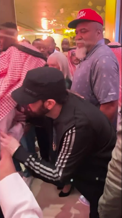 #Eminem Meets #FrancisNgannou (Riyadh, Saudi Arabia)