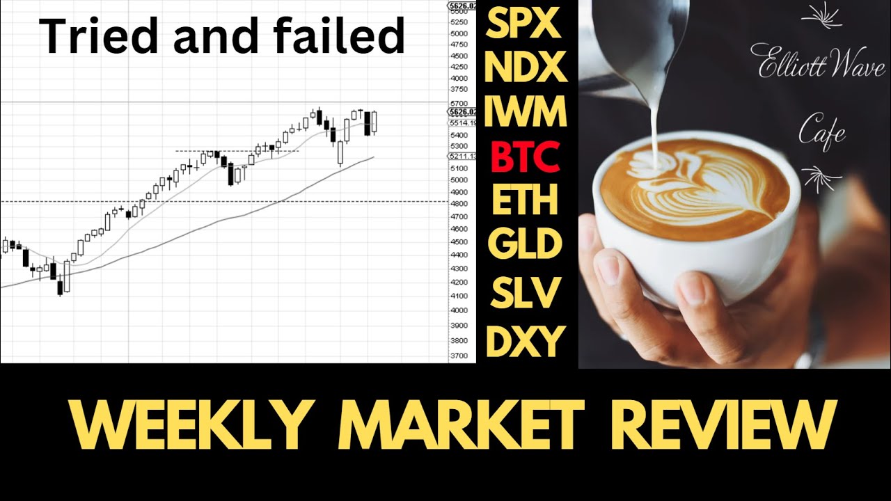 They tried and failed. Elliott Wave Weekly Market Review.