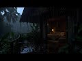 Rain Sounds For Sleeping - 99% Instantly Fall Asleep With Gentle Night Rain White Noise Peace
