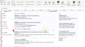How to do a screenshot using PicPick