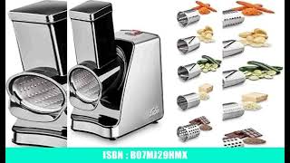 Solis Elektrischer Gemüseschneider Slice & More 8401 - Allesschneider - Spiralscheider -