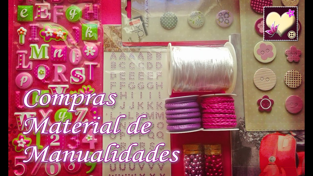 Compras de material de manualidades 1. manualidades raudales