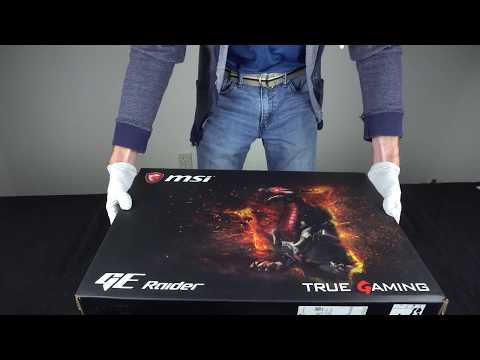 MSI GE73vr Raider | Quick Unboxing & RGB Keyboard Demo | CUKUSA