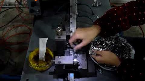 Semi-automatic Non-lock Slider Assembly Machine(pneumatic type) QLQ-007 #zippermachines #zipper