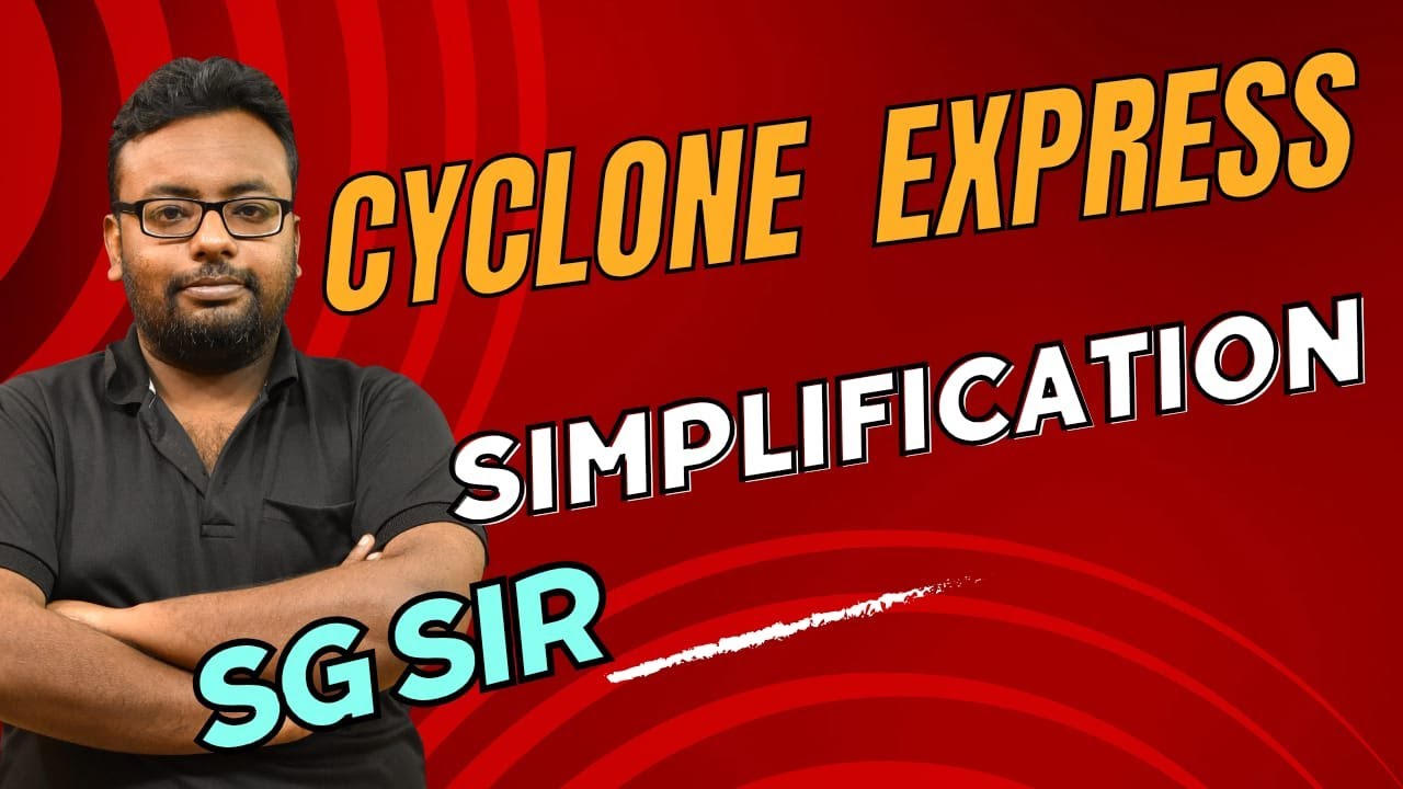 Rail Cyclone #FOOD SI #POLICE #RAIL Cyclone Math Express || Simplification || পুলিশে ...