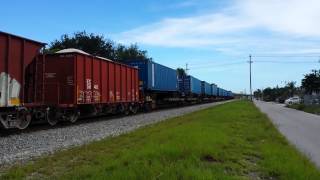 FEC Train 202 #1511 & Truck Accident P2.