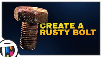 Blender Tutorial - How to create a Rusty Bolt
