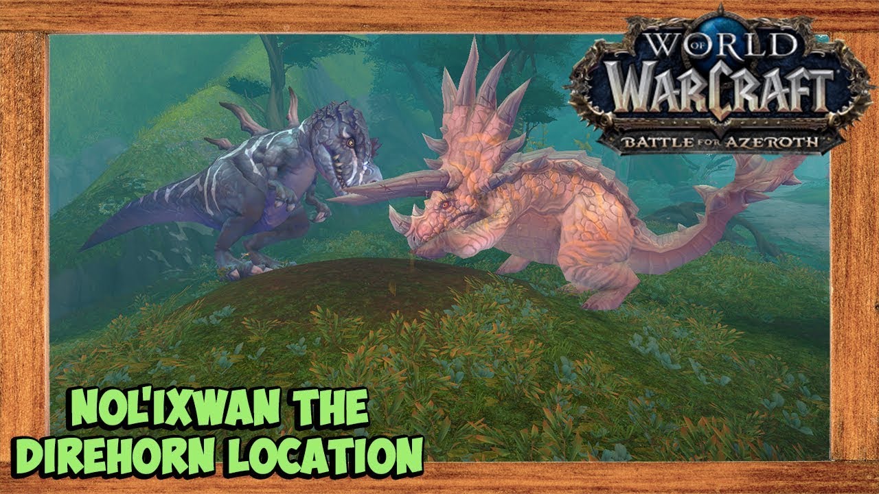 World of Warcraft Nol'ixwan the Direhorn Life Finds a Way To Die