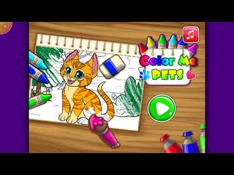 coloring pets - YouTube