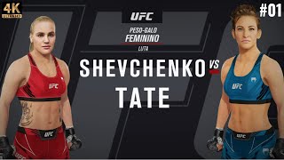 SHEVCHENKO vs TATE - TORNEIO PESO-GALO FEMININO ( OITAVAS ) #01