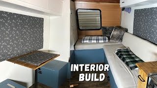 BUILDING OUT THE INTERIOR OF OUR VINTAGE TOYOTA DOLPHIN CAMPER VAN