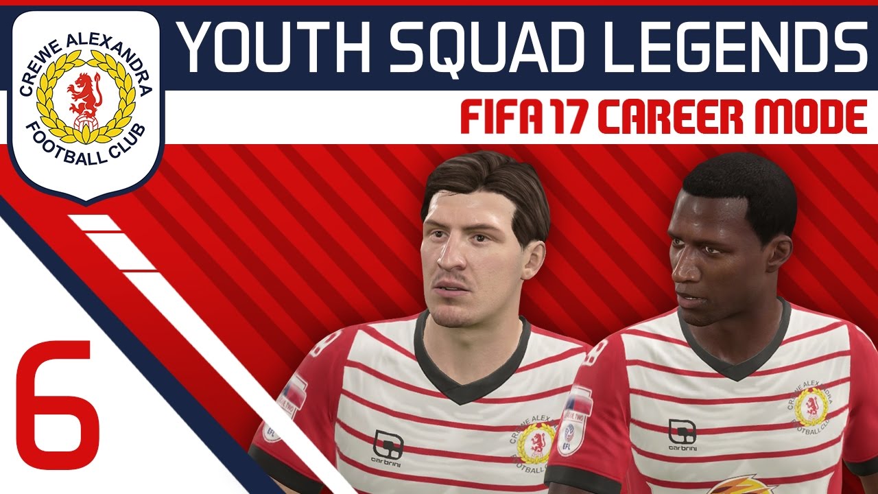 FIFA 17 Career Mode: Crewe Alex #6 - Extra Dose! [YOUTH SQUAD LEGENDS]
