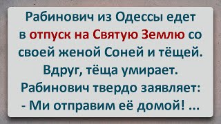 ✡️ Мертвая Тёща на Святой Земле! Еврейские Анекдоты! Анекдоты про Евреев! Выпуск #340