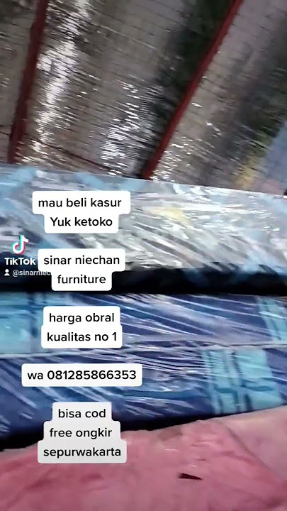YUK BELI KASUR DI SINAR  NIECHAN FURNITURE@si #sinarniechanfurniture
