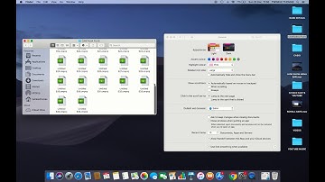 HOW TO CHANGE OR ADJUST THE SETTINGS OF CLICK IN THE SCROLL BAR TO IN MAC OS MOJAVE