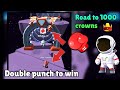 Double Punch to Win. Road to 1000 crowns in Stumble Guys 👑