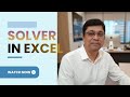 Solver In Excel#solver#excel#exceltutorial#exceltutorialforbeginners