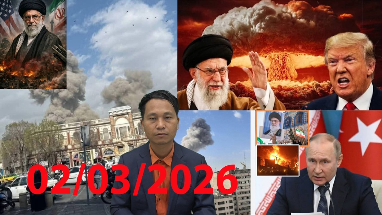 02/03/2026 Iran tu nom tswv loj raug meka thiab israel tua tuag lawm