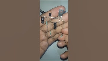 d882 and bc547 transistor to 12v  blinking light making#diy#short#project#viral short#P.G Electronic