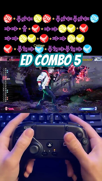 Street Fighter 6 - Ed combo 5   #streetfighter6  #sf6 #sf6combos