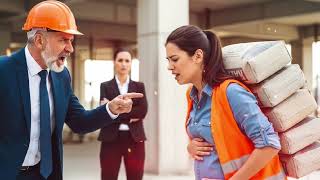 видео: Миллионер в шоке: его пропавшая беременная бывшая жена работает на стройке. картинка: Миллионер в шоке: его пропавшая беременная бывшая жена работает на стройке.