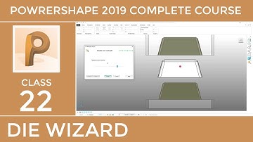 PowerShape 2019 Tutorial # 22 - Die Wizard - Urdu/Hindi