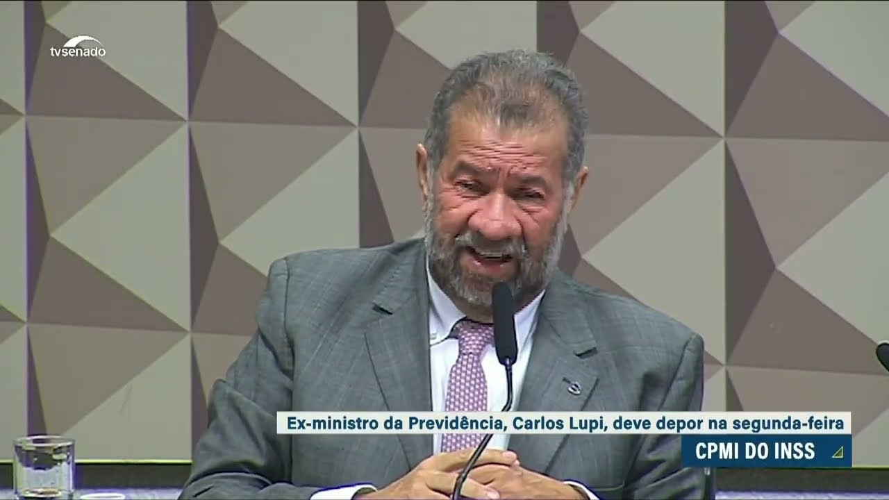 CPMI do INSS vai ouvir ex-ministro Carlos Lupi e dois investigados ...