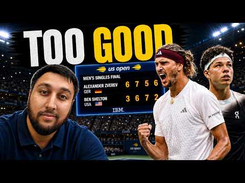 I was wrong! Zverev TOO GOOD for Shelton | US Open 2026 Final Post Match Analysis