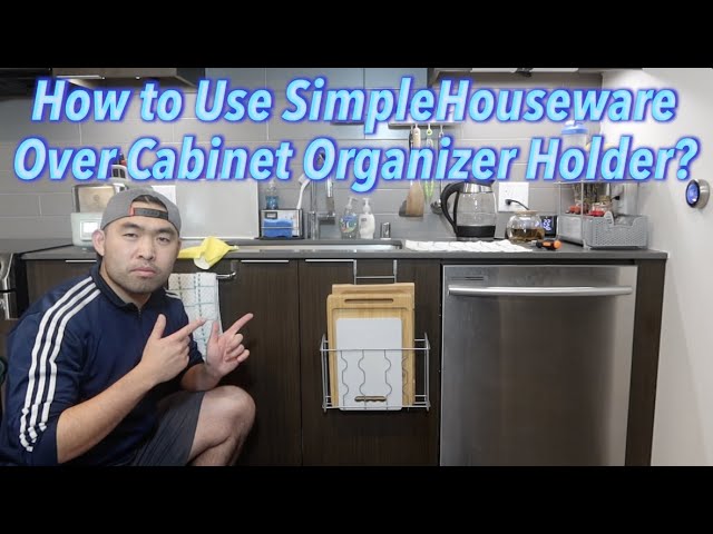 Simple Houseware Kitchen Pantry Organizer Rack