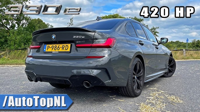 BMW 330e G21 Touring  REVIEW on AUTOBAHN [NO SPEED LIMIT] by