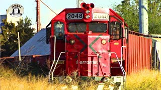¡Se niega a morir! GP38-2 de Ferromex haciendo maniobras en industria